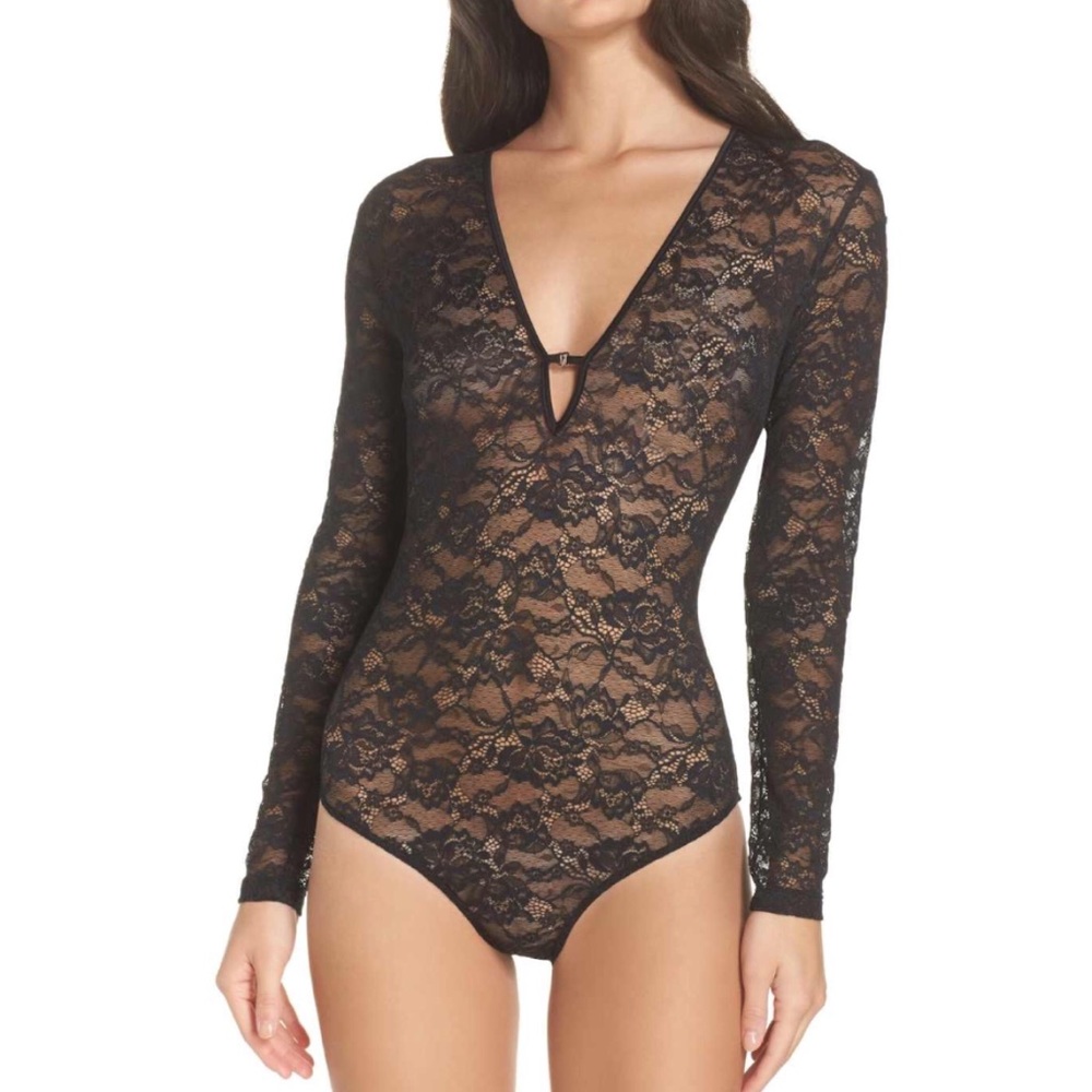 Kendall + Kylie lace bodysuit